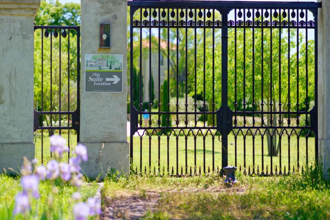 Private Furnished Apartment With All Comfort Has A Garden In A Green Space Meyreuil Exterior foto